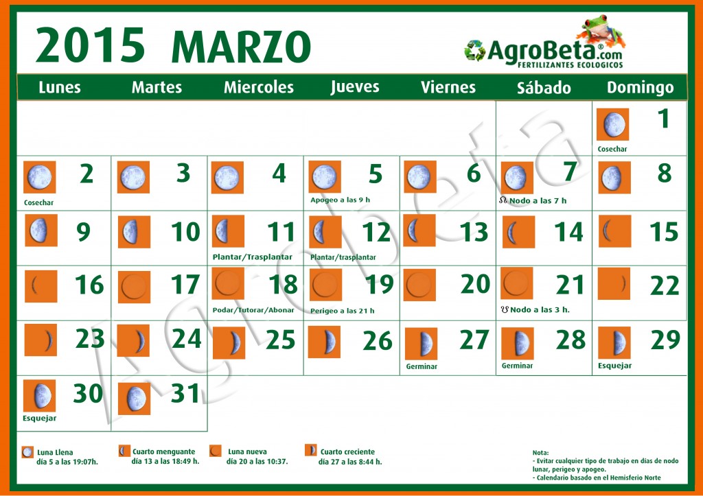 Calendario 2015 marzo3